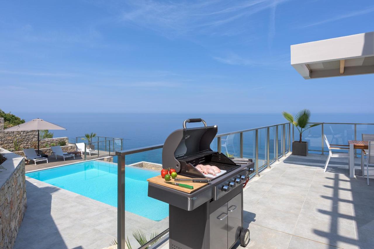 Kathisma Bay Villas - Luxury Villas - Villa Helios Kalamítsi Exterior foto