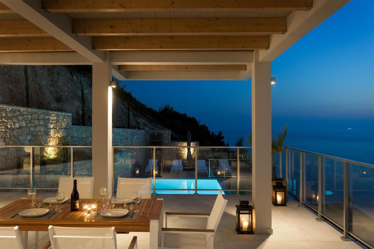 Kathisma Bay Villas - Luxury Villas - Villa Helios Kalamítsi Exterior foto