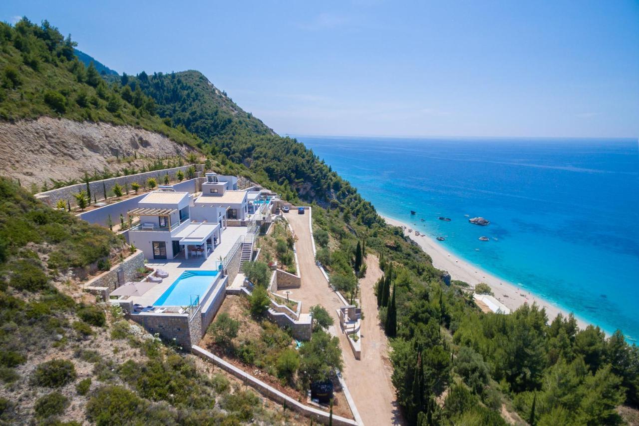 Kathisma Bay Villas - Luxury Villas - Villa Helios Kalamítsi Exterior foto
