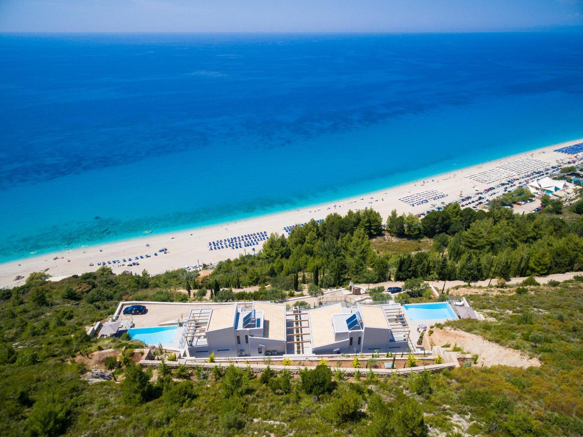 Kathisma Bay Villas - Luxury Villas - Villa Helios Kalamítsi Exterior foto